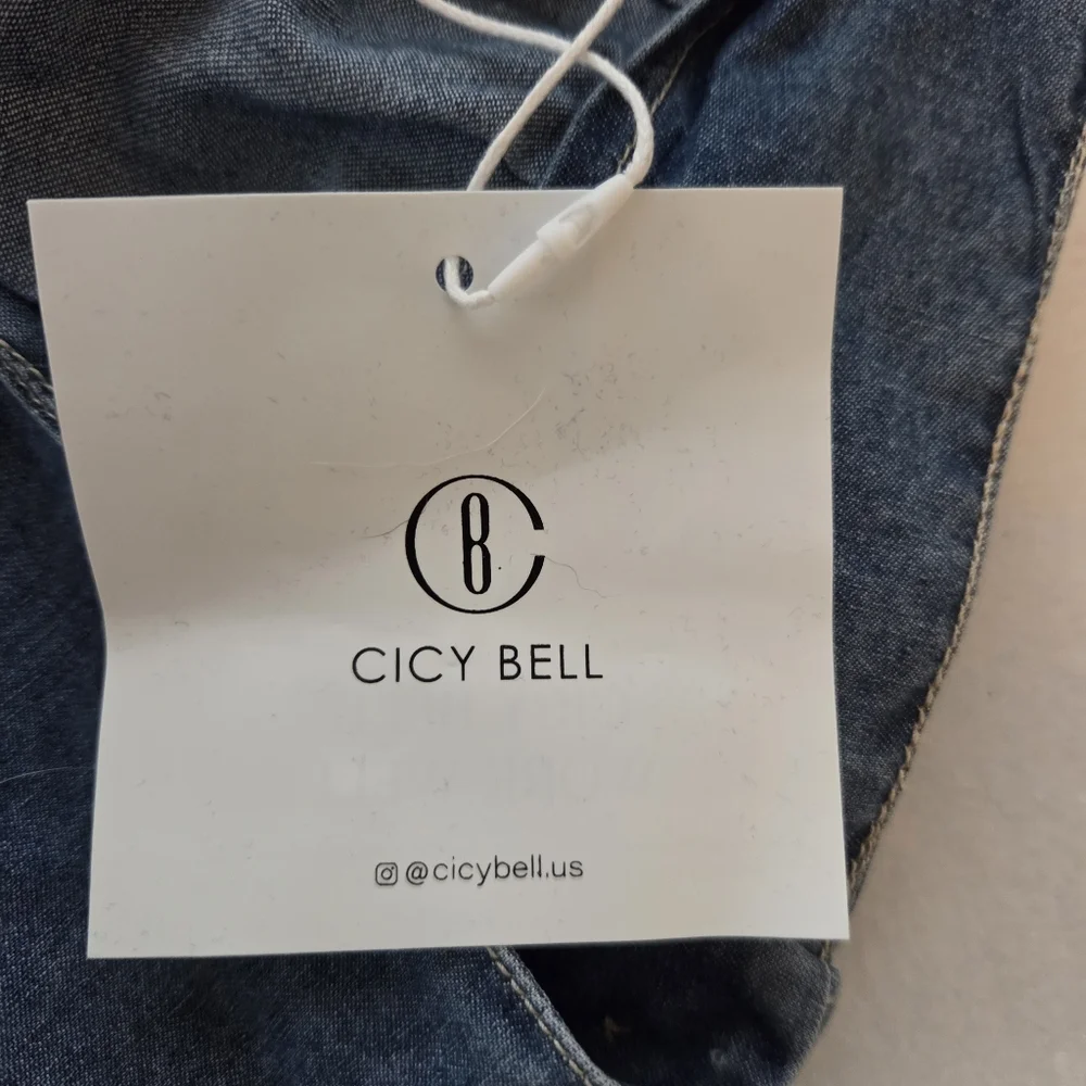 Cicy Bell Soft Denim High-Waisted Women Shorts Size 6? - Picture 6 of 12